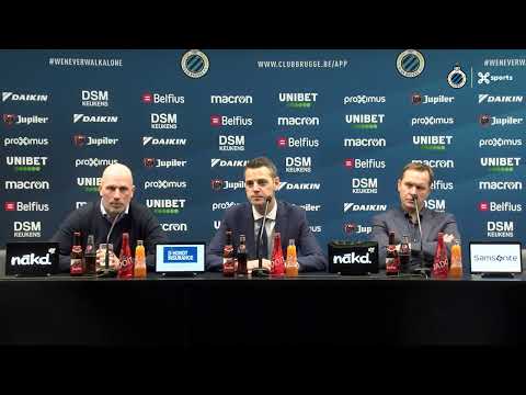 #CLUWBE | PERSCONFERENTIE NA DE WEDSTRIJD CLUB BRUGGE - WAASLAND-BEVEREN | 2019-2020