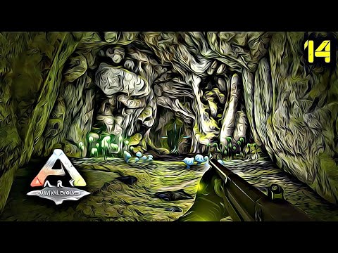 My first time in the Upper South Cave - Ark Survival Evolved [E14]