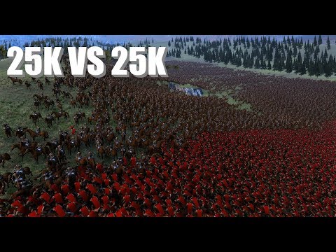 25K : 25K - Spartan VS Cavalry - Ultimate Epic Battle Simulator