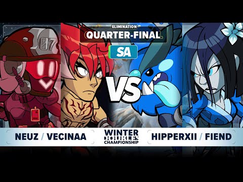 Vecinaa & Neuz vs HipperXII & Fiend - Elimination Quarter-Final - Winter Championship 2024 - SA 2v2