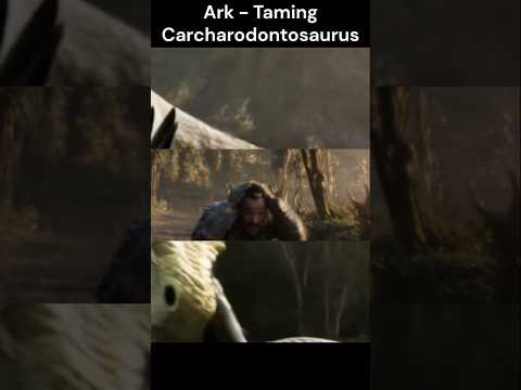 Ark Vlog - Taming a Carcharodontosaurus (Official PVE) #ark #arksurvivalevolved #arksurvivalascended