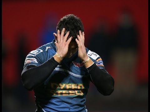 Mike Poole Yellow Card Munster v Scarlets 21st Dec 2013