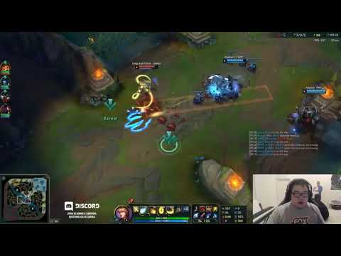 Scarra as Ezreal  Sion vs Tristana  Soraka Bot Patch 8.4 Ranked Gameplay