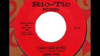 EDWIN STARR  I have faith in you