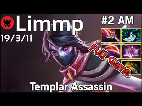 Limmp [coL] plays Templar Assassin!!! Dota 2 Full Game 7.21
