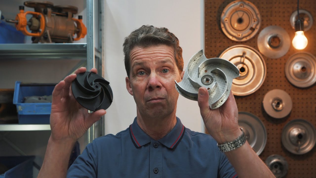 How does a PUMP IMPELLER work? | +ANIMATION