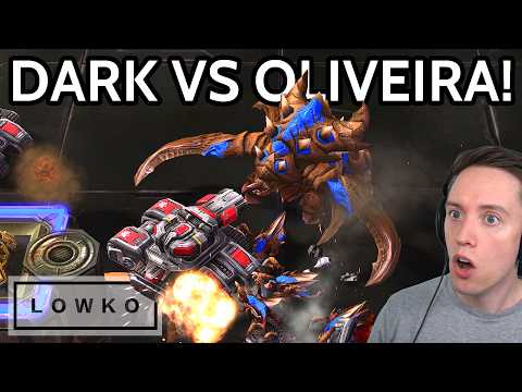 StarCraft 2: BRILLIANT FIGHTS - Dark vs Oliveira! (Best-of-3)
