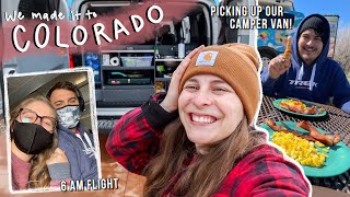 Picking Up Our Camper Van for the Week! Our 6am Flights, First Campsite, & First Night in the Van