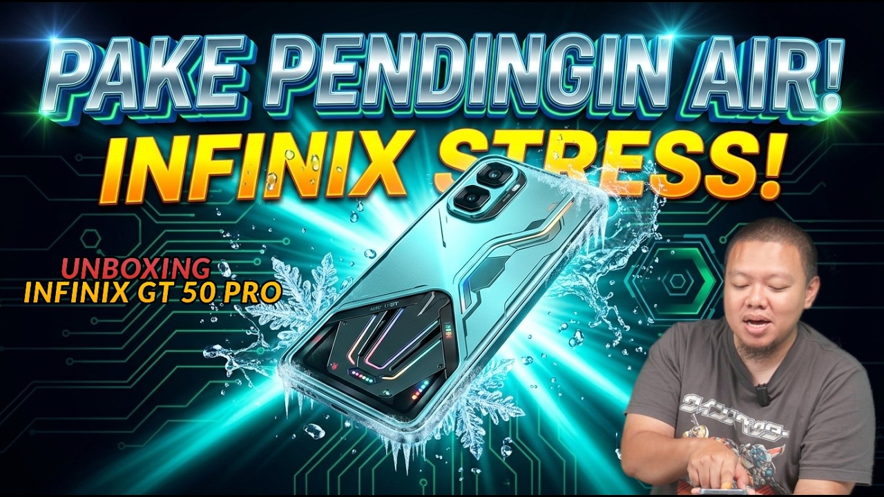 PAKE WATER COOLER COY! - Unboxing Infinix GT 50 Pro