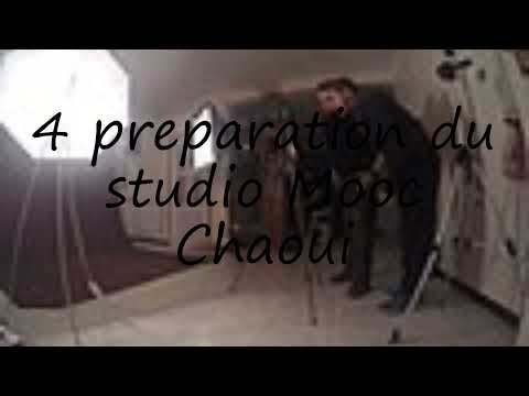 How to pronounce 4 preparation du studio Mooc Chaoui in French?