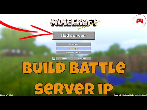 Minecraft Build Battle Server IP Address