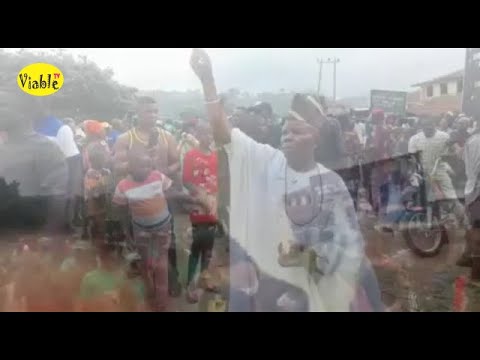 Rain Maker Stopping Rain At New Yam Festival in Iwaro Oka, Ondo State