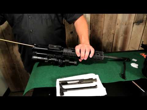 How to Clean an AR with a Cleaning Rod