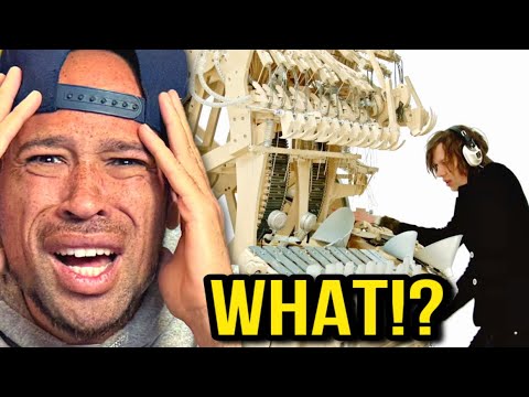 Rapper FIRST time REACTION to Wintergatan - Marble Machine (music instrument using 2000 marbles)