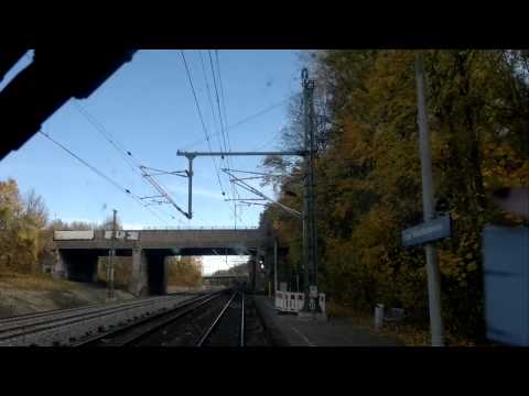 Führerstandsmitfahrt Mitteldeutsche Regiobahn MRB 2/70 Gaschwitz - Leipzig Hbf HD