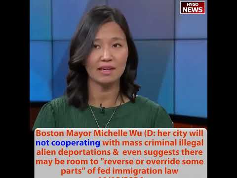 Border Czar Homan top priorities；Dem Gov Pritzker, Boston Mayor Michelle Wu (D): reverse or override
