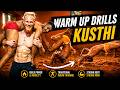 INCREDIBLE Warm Up Drills For Indian Kushti Wrestling Mysore Akhada