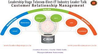 preview picture of video 'Leadership Stage Meme - Telecom-Electronics-IT Industry Lead Talk - Customer Relationship Management'