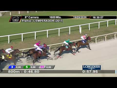 19/09/2020 – Hipodromo Maroñas – Carr 8 – L'EMPERADOR (2017)