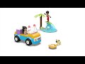 41725 LEGO® Friends Linksmybės su paplūdimio bagiu 41725