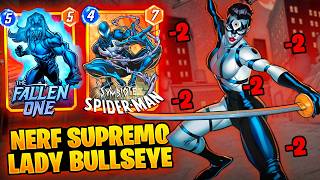 A LADY BULLSEYE VAI PARECER META NESSE DECK LENDÁRIO |Marvel Snap