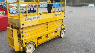 Haulotte Compact 10N scissor lift for sale - Image 4 | Machineryline GB Haulotte Compact 10N scissor lift | Image 4 - Machineryline