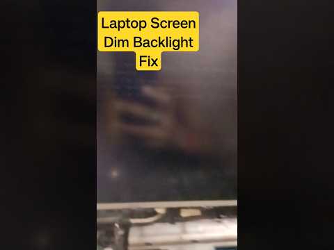 Laptop Screen Dim Backlight Problem Solved | Dell N5110 Screen Backlight Problem Fix100%