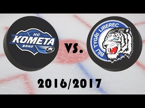 Česká hokejová extraliga 2016/2017 - Finále - HC Kometa Brno – Bílí Tygři Liberec
