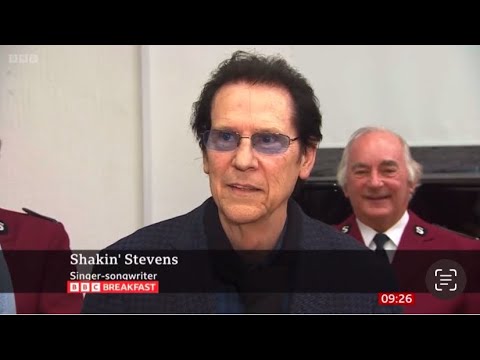 SHAKIN’ STEVENS MEETS THE SALVATION ARMY - BBC BREAKFAST - 7/12/24