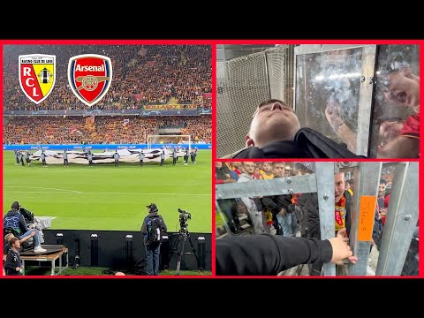 First Loss Of The Season| Lens Vs Arsenal Champions League Vlog|