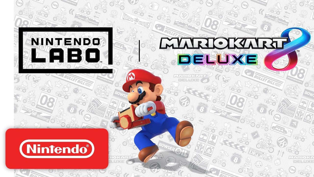 Nintendo Labo & Mario Kart 8 Deluxe - Now Compatible! - YouTube