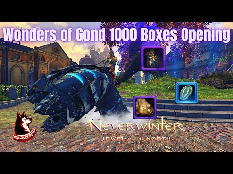 50 Milion Astral Diamonds Opening Creations of Wonder Packs Wonders of Gond  Neverwinter 2021