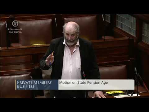 Danny Healy-Rae Opposes Raising Pension Age, Defends 65