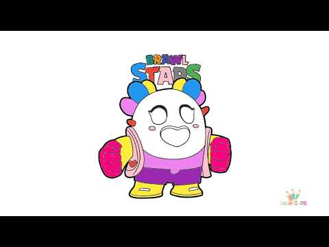 Coloriage brawl stars a imprimer - Coloriagecrayon