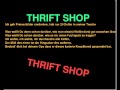 Thrift Shop - Macklemore & Ryan Lewis feat ...