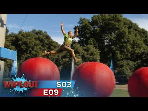 The Wild West VS. The Big Red Balls! | Wipeout USA | Season 3 Episode 9