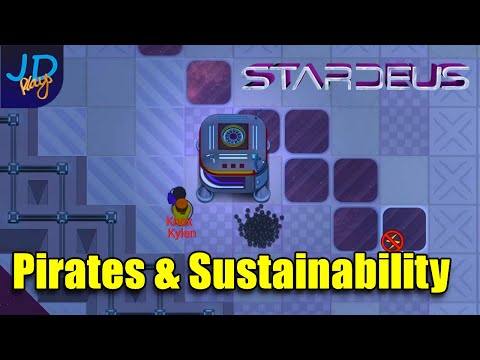 Pirates & Sustainability 🚀 StarDeus 🛰️ Ep7 🚀 Lets Play, Walkthrough, Guide & Tips