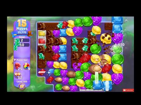 Wonka's World of Candy Level 505 NO BOOSTERS - A S GAMING ✔
