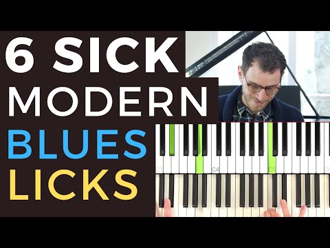 6 Sick Modern Blues Licks For Jazz Piano