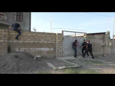 Real PATI əməliyyatı görüntüsü. Qubada tərkibində qadın üzvlərin də olduğu dəstə saxlanılıb.