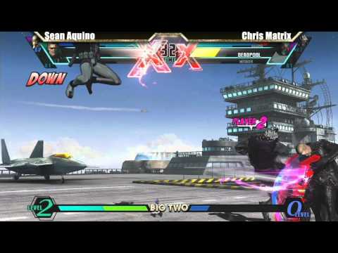 UMVC3 Sean Aquino vs Chris Matrix - Big Two #4 Tournament
