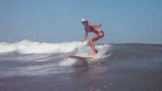 Kerry T. learning to surf