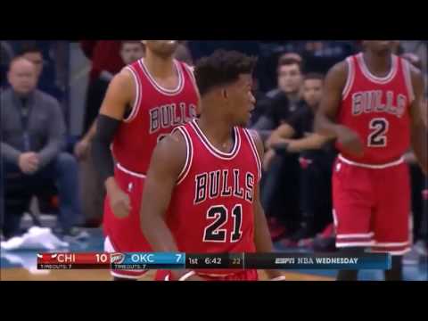 Jimmy Butler Full Highlights vs Thunder- 28Pts, 5Ast, 3STL!!!!