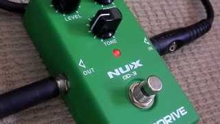 Video thumbnail for NUX OD-3 overdrive pedal: review and demo by Gearfacts