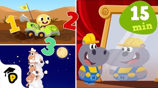 Learn about numbers and shapes with Toto | Compilation | Kids Learning Cartoon | Dr. Panda TotoTim