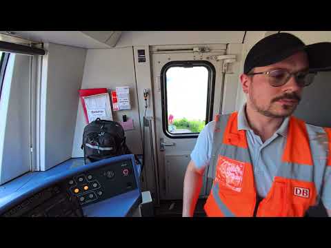 8K Führerstandsmitnahme S-Bahn München S6  Tutzing - Pasing BR423 09.06.2025