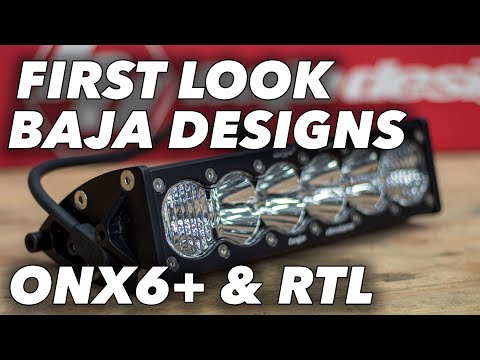 Baja Designs OnX6+ & RTL Light Bar First Look | The SXS Guys