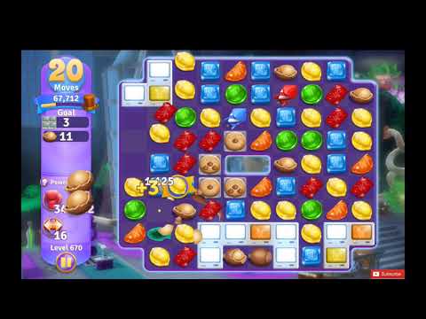Wonka's World of Candy Level 670 NO BOOSTERS - A S GAMING ✔
