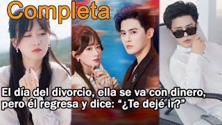 El día del divorcio, ella se va con dinero, pero él regresa y dice: “¿Te dejé ir?”