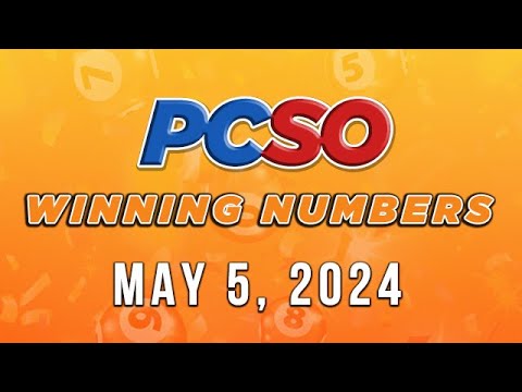P49M Jackpot Ultra Lotto 6/58, 2D, 3D, and Superlotto 6/49 May 5, 2024